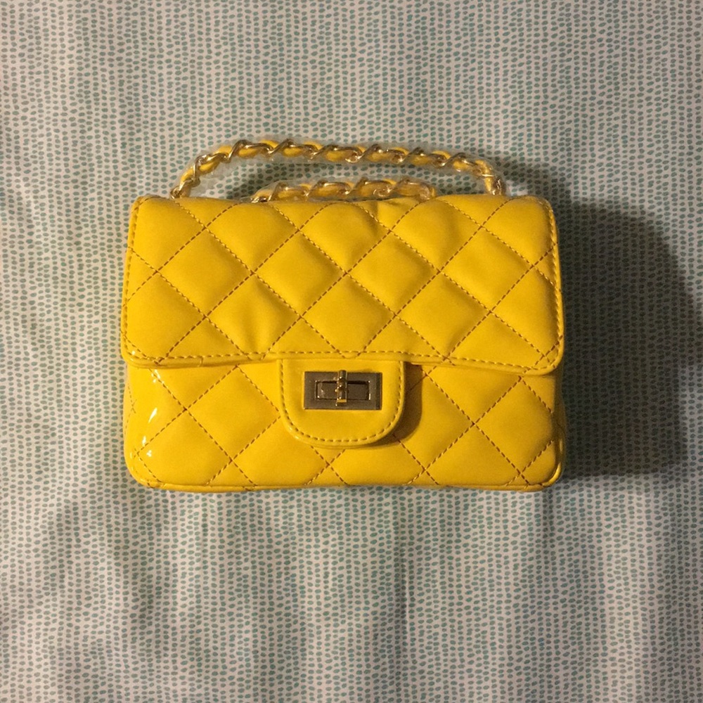 NEW patent leather handbag